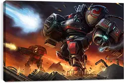 Постер на подрамнике - Starcraft Постер на подрамнике - Starcraft
