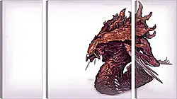 Модульная картина - Starcraft II Модульная картина - Starcraft II