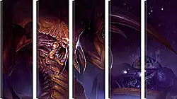 Модульная картина - StarCraft II: Heart Of The Swarm Модульная картина - StarCraft II: Heart Of The Swarm