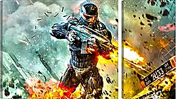 Модульная картина - Crysis 2 Модульная картина - Crysis 2