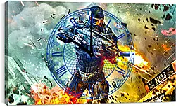Часы картина - Crysis 2 Часы картина - Crysis 2