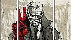 Модульная картина - Metal Gear Модульная картина - Metal Gear