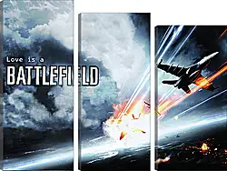 Модульная картина - Battlefield 3 Модульная картина - Battlefield 3