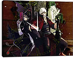 Часы картина - Devil May Cry Часы картина - Devil May Cry