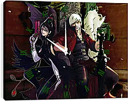 Часы картина - Devil May Cry Часы картина - Devil May Cry