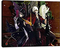 Часы картина - Devil May Cry Часы картина - Devil May Cry
