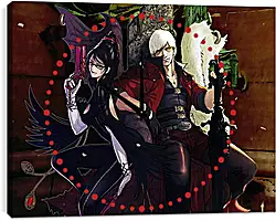 Часы картина - Devil May Cry Часы картина - Devil May Cry