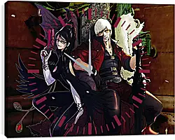 Часы картина - Devil May Cry Часы картина - Devil May Cry