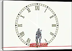Часы картина - Metal Gear Часы картина - Metal Gear