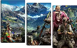 Модульная картина - Far Cry 4 Модульная картина - Far Cry 4