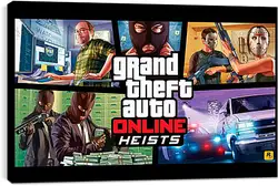Постер на подрамнике - Grand Theft Auto Online Постер на подрамнике - Grand Theft Auto Online