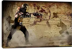 Постер на подрамнике - Mortal Kombat Постер на подрамнике - Mortal Kombat
