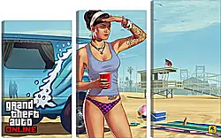 Модульная картина - Grand Theft Auto V Модульная картина - Grand Theft Auto V