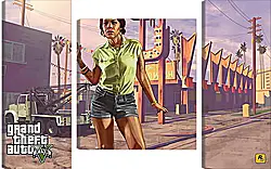 Модульная картина - Grand Theft Auto V Модульная картина - Grand Theft Auto V