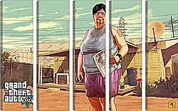 Модульная картина - Grand Theft Auto V Модульная картина - Grand Theft Auto V
