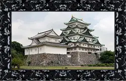 Картина в раме - Императорский доворец. Токио. Япония. Картина в раме - Императорский доворец. Токио. Япония.
