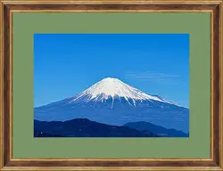 Картина в раме - Священная гора Фудзияма. Япония. Картина в раме - Священная гора Фудзияма. Япония.