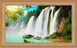 Картина в раме - Водопад Картина в раме - Водопад