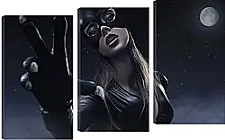 Модульная картина - Женщина кошка (Catwoman) Модульная картина - Женщина кошка (Catwoman)