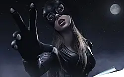 Плакат на стену - Женщина кошка (Catwoman) Плакат на стену - Женщина кошка (Catwoman)