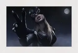 Картина в раме - Женщина кошка (Catwoman) Картина в раме - Женщина кошка (Catwoman)