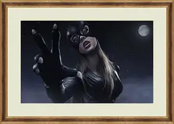 Картина в раме - Женщина кошка (Catwoman) Картина в раме - Женщина кошка (Catwoman)