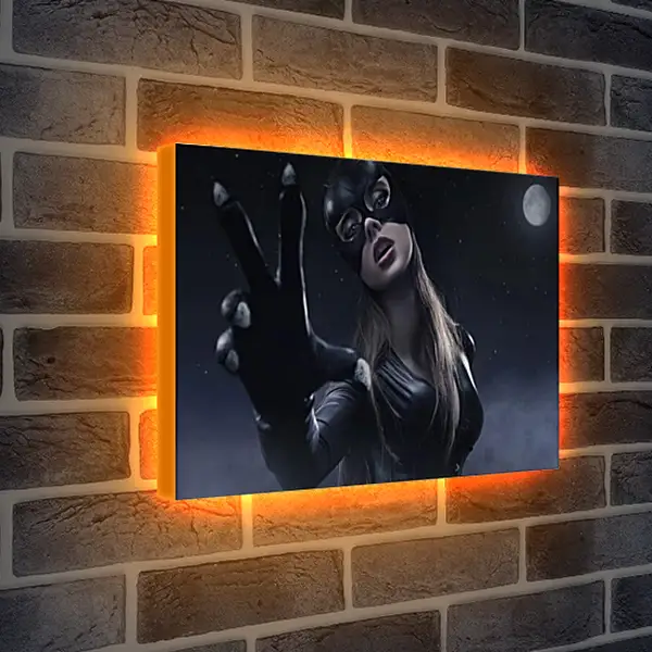 Лайтбокс световая панель - Женщина кошка (Catwoman) Лайтбокс световая панель - Женщина кошка (Catwoman)