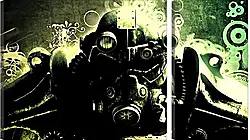 Модульная картина - Fallout Модульная картина - Fallout