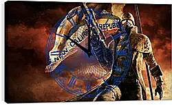 Часы картина - Fallout Часы картина - Fallout