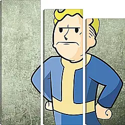 Модульная картина - Fallout Модульная картина - Fallout
