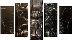 Модульная картина - Fallout Модульная картина - Fallout