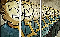 Модульная картина - Fallout Модульная картина - Fallout