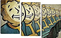Модульная картина - Fallout Модульная картина - Fallout