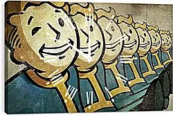Часы картина - Fallout Часы картина - Fallout