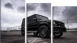 Модульная картина - Mercedes-Benz Gelandewagen Модульная картина - Mercedes-Benz Gelandewagen