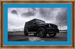 Картина в раме - Mercedes-Benz Gelandewagen Картина в раме - Mercedes-Benz Gelandewagen