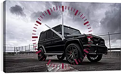 Часы картина - Mercedes-Benz Gelandewagen Часы картина - Mercedes-Benz Gelandewagen