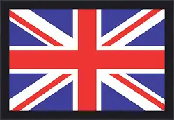 Картина в раме - Флаг Британии Картина в раме - Флаг Британии