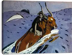 Постер на подрамнике - Похищение Европы Постер на подрамнике - Похищение Европы