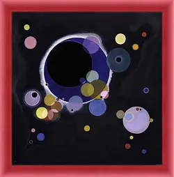 Картина в раме - Several Circles Картина в раме - Several Circles