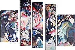 Модульная картина - Composition VI Модульная картина - Composition VI