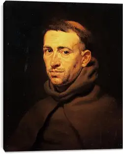 Постер на подрамнике - Head of a Franciscan Monk Постер на подрамнике - Head of a Franciscan Monk