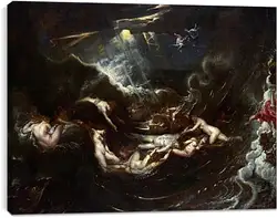 Постер на подрамнике - Hero and Leander Постер на подрамнике - Hero and Leander