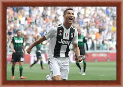 Картина в раме - Juventus Ronaldo Картина в раме - Juventus Ronaldo