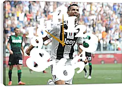 Часы картина - Juventus Ronaldo Часы картина - Juventus Ronaldo
