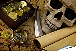 Плакат на стену - Сокроще пиратов Плакат на стену - Сокроще пиратов