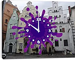 Часы картина - Three brothers in Old Riga. - Три брата в Старой Риге.
Часы картина - Three brothers in Old Riga. - Три брата в Старой Риге.