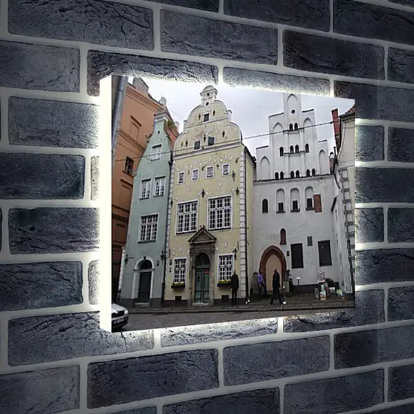 Лайтбокс световая панель - Three brothers in Old Riga. - Три брата в Старой Риге.
Лайтбокс световая панель - Three brothers in Old Riga. - Три брата в Старой Риге.