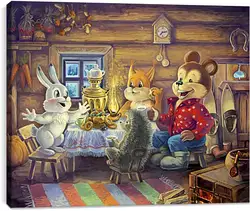 Постер на подрамнике - Звери Постер на подрамнике - Звери