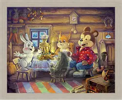 Картина в раме - Звери Картина в раме - Звери